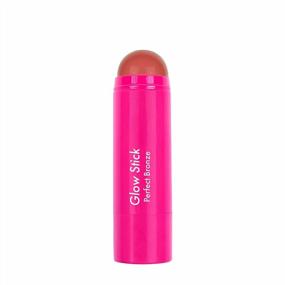 img 3 attached to ModelCo Glow Stick 3-In-1: Sheer To Saturated Buildable Coverage For Healthy Luminous Bronze Glow - 0.176 Oz