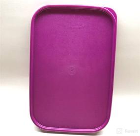 img 3 attached to Tupperware Modular Purple Rectangle Replacement