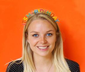 img 1 attached to 🎉 Multicolour Birthday Headband by Talking Tables