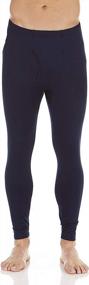 img 4 attached to Warmth And Comfort Guaranteed: Bodtek Men'S Fleece-Lined Thermal Underwear Pants