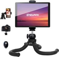 📱 endurax universal tablet and phone tripod stand with remote shutter for ipad, iphone, android – ideal for facetime, zoom class, vlogging, video recording логотип