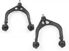 img 4 attached to ADIGARAUTO Front Upper Control Arm Set (2PCS) For 2005-2019 Chrysler 300, 2008-2018 Dodge Challenger, 2006-2019 Dodge Charger & 2005-2008 Dodge Magnum (RWD) - Improve Performance & Handling