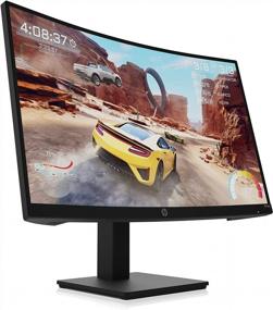 img 1 attached to 🖥️ HP 27 Inch Eyesafe X27Qc 165Hz QHD Gaming Monitor with OMEN Gaming Hub and VA Panel