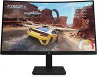 🖥️ hp 27 inch eyesafe x27qc 165hz qhd gaming monitor with omen gaming hub and va panel logo