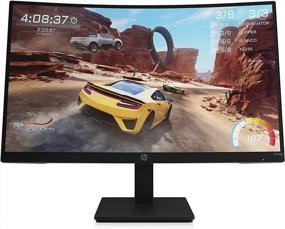 img 4 attached to 🖥️ HP 27 Inch Eyesafe X27Qc 165Hz QHD Gaming Monitor with OMEN Gaming Hub and VA Panel