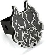 sinister diesel hitch cover pitbull logo