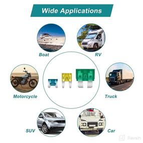 img 2 attached to 🚗 306-Piece Automotive Fuses Assortment Kit - Coolrunner Blade Type Car Fuse Set, including Mini, Standard, and Low Profile Mini Fuses (2A/5A/7.5A/10A/15A/20A/25A/30A) - Ideal for Car/RV Fuse Replacement (306)
