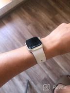 img 1 attached to Smart watch Apple Watch Series 7 45 mm Aluminum Case, dark night review by Aze Haha ᠌
