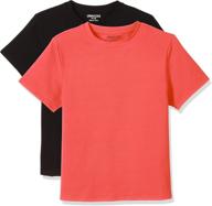 👕 2-pack sleeve t-shirt crewneck girls' clothing - tops, tees & blouses by unacoo logo