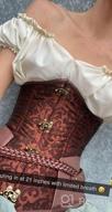 img 1 attached to BSLINGERIE® Gothic Steampunk Heavy Duty Waist Cincher Underbust Corset - Enhance Your Look With A Stylish And Durable Design! review by Sean Young