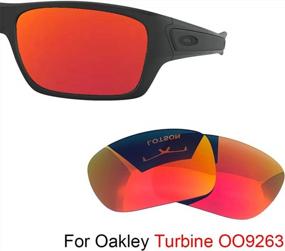 img 3 attached to High-Quality Polarized Replacement Lenses For Oakley Turbine OO9263 Sunglasses With 100% UVAB Protection - Available In Various Options
