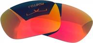 high-quality polarized replacement lenses for oakley turbine oo9263 sunglasses with 100% uvab protection - available in various options logo