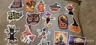 img 1 attached to 50-Pack Waterproof Pumpkin Stickers For Kids And Adults, Perfect For Scrapbooking, Water Bottles, And Halloween Decorations review by Carolina Whipple