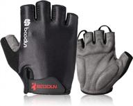 men's and women's fingerless cycling gloves for road and mountain biking - yosunping bike riding gloves logo
