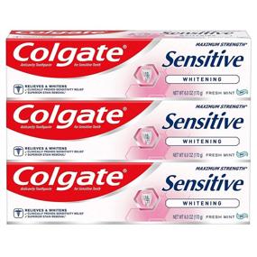 img 4 attached to 🦷 Colgate Sensitive Strength Whitening Toothpaste: Powerful Solution for Gentle Whitening