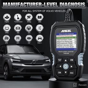 img 3 attached to ANCEL VOD700: 2022 New Version All System OBD2 Scanner for Volvo Cars - Full Function Diagnostic Scan Tool with ABS Bleeding, Injector Oil, ETC, SRL, BMS, EPB, TPMS, DPF Reset