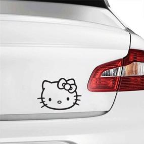 img 3 attached to BocaDecals Hello Kitty Sticker Laptop Exterior Accessories