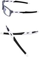 enhance your oakley crosslink sweep pro switch pitch glasses with gohin white temples arms legs replacement logo