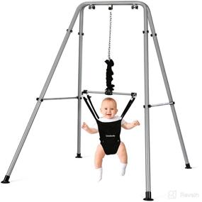 img 4 attached to Cowiewie 2-in-1 Baby Jumper - Strong Support Stand with Baby Walking Harness Function - Fun Activity for 6-24 Months Baby Infant