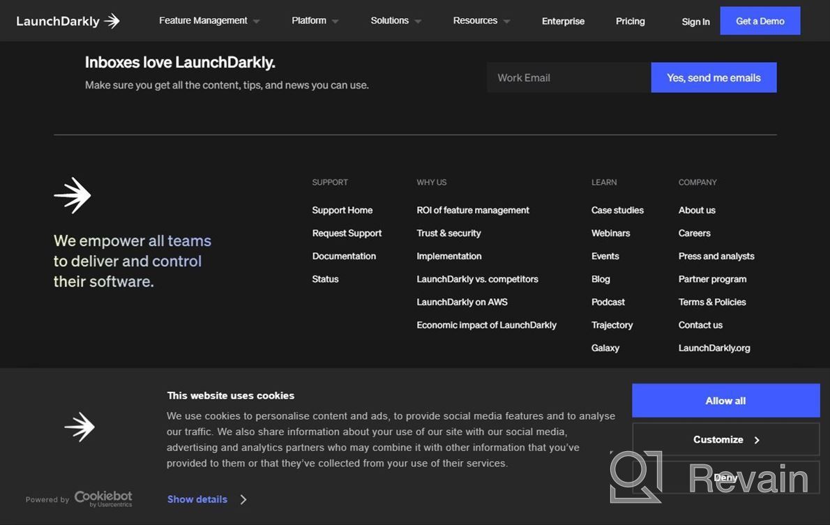 img 1 attached to LaunchDarkly review by Troy Arnold
