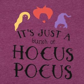 img 2 attached to Halloween Fun: JINTING 'Just A Bunch Of Hocus Pocus' T-Shirt For Women!