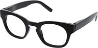peepers peeperspecs reading black focus filtering vision care - reading glasses logo