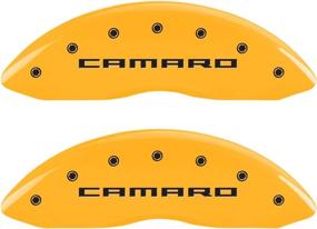 img 3 attached to MGP Caliper Covers 14033SCA5YL Yellow Caliper Cover (Set Of 4