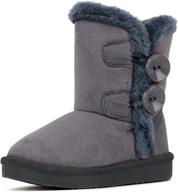 femizee toddler weather boots - ideal winter boys' shoes: ultimate comfort and durability логотип