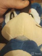 img 2 attached to 🦔 Sonic The Hedgehog Jumbo Plush - 18 Inches Tall review by Abhi Abhilasha ᠌