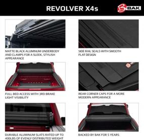 img 1 attached to BAK Revolver X4S Hard Rolling Tonneau Cover For 2015-2022 Chevy/GMC Colorado/Canyon 5' 3" Bed (62.7") - 80126