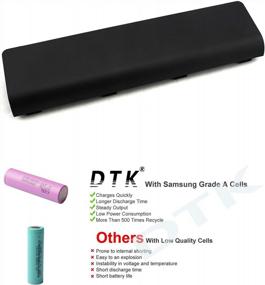 img 2 attached to DTK Battery For Toshiba P/N PA5024U-1BRS PA5023U-1BRS PA5025U-1BRS PA5026U-1BRS PA5027U-1BRS PABAS259 PABAS260 PABAS261 PABAS262 PABAS263 Laptop Netbook Computer Satellite L850 Series Battery
