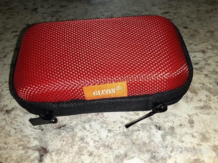 img 1 attached to Protect Your Earbuds On-The-Go With Small And Portable EVA Case - Perfect For Airpods, USB Drives, Cables And More! review by Chad Cypert