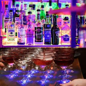 img 1 attached to Light Up Your Drinks With Ahier'S 12 Pc LED Coasters - Perfect For Parties And Events
