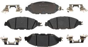 img 1 attached to 🔴 ACDelco Gold Front Disc Brake Pad Set 17D1649CH - Ceramic for Enhanced Performance