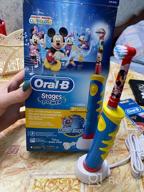 img 1 attached to Electric toothbrush Oral-B Kids Mickey Mouse, blue-yellow review by Anson Chen ᠌