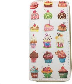 img 4 attached to 👛 Leather Women's Handbags & Wallets - Wallet Cupcakes