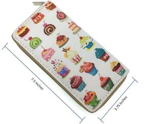 img 3 attached to 👛 Leather Women's Handbags & Wallets - Wallet Cupcakes