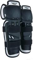 fox racing titan sport motocross knee/shin guard - men's, black, one size logo