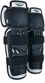 img 1 attached to Fox Racing Titan Sport Motocross Knee/SHIN Guard - Men's, Black, One Size