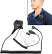 ptt speaker mic with coiled cord earpiece for motorola cp200 cp200 xls pr400 ep450 gtx gp300 p1225 cp185 hmn9030 2-way radios by maximalpower logo