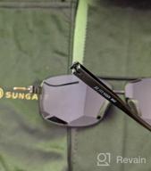 картинка 1 прикреплена к отзыву SUNGAIT Polarized Sunglasses - Ultra Lightweight, Rectangular Design With UV400 Protection от Randy Jagers