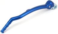 jfg racing forged kick start starter lever pedal arm for yz450f 2011-2015 dirt bike blue logo