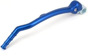 img 4 attached to JFG RACING Forged Kick Start Starter Lever Pedal Arm For YZ450F 2011-2015 Dirt Bike Blue