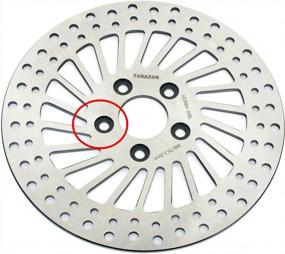 img 3 attached to Harley Davidson Rear Brake Rotor 11.5In Countersunk Hole 1985-1999 Sportster Softail Dyna All Models - TARAZON