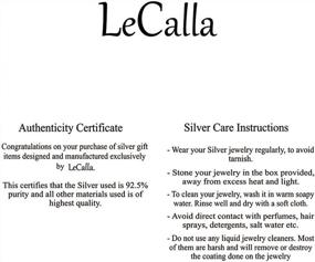 img 2 attached to Регулируемый браслет LeCalla Women's Bolo - ювелирные изделия из стерлингового серебра 925 пробы для подростков и взрослых