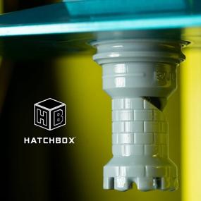 img 3 attached to High-Precision Non-Brittle 3D Printer Resin By HATCHBOX - 405 Nm UV Curing Photopolymer For LCD And DLP Printing, Transparent White, 500Ml Bottle