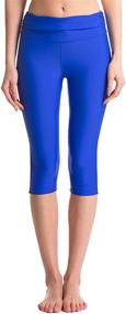 img 2 attached to KEEPRONE Waisted Swimming Leggings Control Women's Clothing ~ Swimsuits & Cover Ups