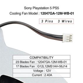 img 2 attached to Upgrade Your PS5 Cooling System With YEECHUN Internal Fan Replacement