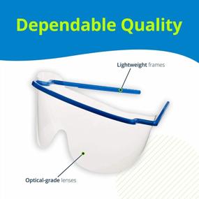img 3 attached to Pack Of 100 TIDIShield Grab 'N Go Gravity Fed Eyewear Towers - Bulk PPE For Essential Medical And Restaurant Use (4 Boxes Of 25) - Protective Dispenser For Personal Safety Equipment (9210A-100US)
