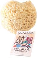 natural sea sponge 7 inch wool logo